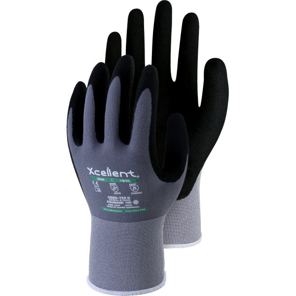 Leibwächter Handschuhe XC-Line, dunkelgrau, Größe: 9 Leibwächter Handschuhe XC-Line, dunkelgrau, Größe: 9
